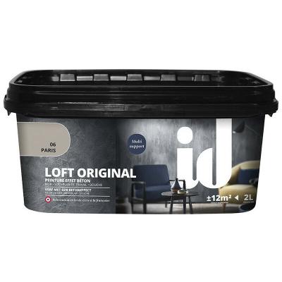 ID  Paris - Peinture d&eacute;corative loft beton original 2L paris paris