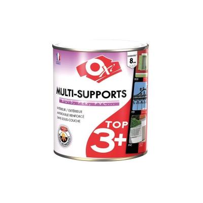 OXI Peinture Satin Top 3 Multi-supports - 2.5 L - Gris Fonc&eacute;