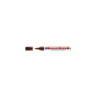 EDDING Marcador Permanente - 3000/10 Castanho