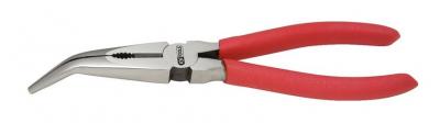 KSTOOLS KS TOOLS 115.1318 Pince &agrave; bec demi-rond coud&eacute; 45&deg; standard, 165 mm