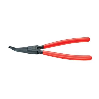 KNIPEX  - Pince de montage Longueur 200 mm coud&eacute;e 30&deg; bruni l. 200 mm