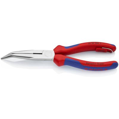 KNIPEX Pince &Agrave; Becs Demi-ronds 200mm Coud&eacute;s - Bi-mati&egrave;re - Oeillet Antichute