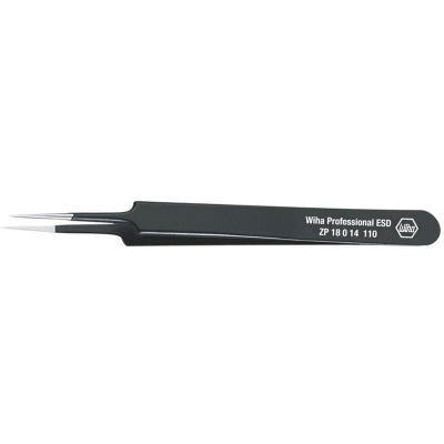 WIHA Pincette de pr&eacute;cision Professional esd Type 5 110 mm (32334) - 