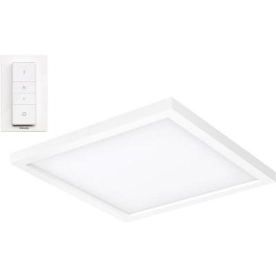 PHILIPS Plafonnier LED -  Hue - Aurelle - Blanc - Int&eacute;rieur - Design contemporain 