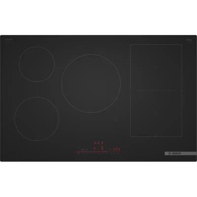 BOSCH Plaque &agrave; induction  80 cm 7400 W noir mat