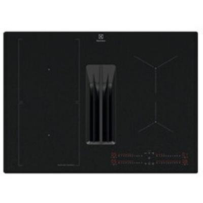 ELECTROLUX Plaque de cuisson avec hotte int&eacute;gr&eacute;e  KCC73443CZ SAPHIRMATT