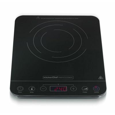 KITCHEN CHEF Plaque Induction 2000W 1 Foyer - Noir - 