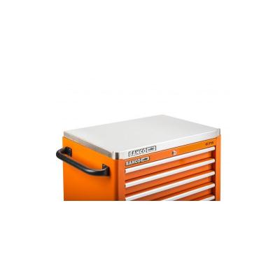 BAHCO Plateau en acier inoxydable pour servantes, 40 mm - 670 mm 