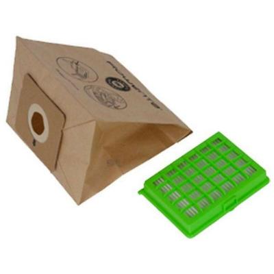 ROWENTA Pochette 6 sacs papier et 1 filtre hepa aspirateur zr004101 tefal, , moulinex