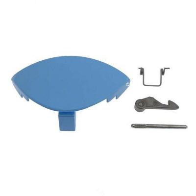 INDESIT Poign&eacute;e compl&egrave;te pour Lave-linge Hotpoint - Ariston Bleue C00076447