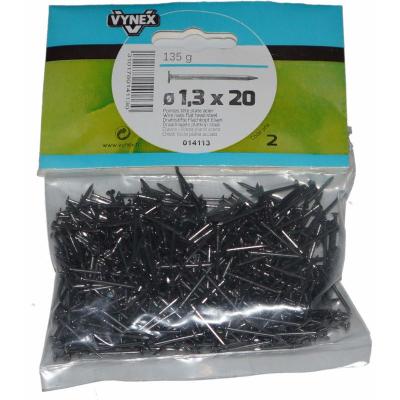 VYNEX Sachet de 135g pointe t&ecirc;te plate acier brut -  - 310178014113