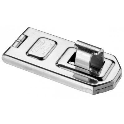 ABUS  &ndash; Porte cadenas en inox Diskus 140/120 &ndash; R&eacute;sistant aux tentatives d'effraction &ndash; Installation facile sur bois ou m&eacute;tal &ndash; S&eacute;curise cabanons et