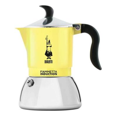 BIALETTI Cafeti&egrave;re Italienne  29588 Jaune Aluminium Acier 100 Ml 