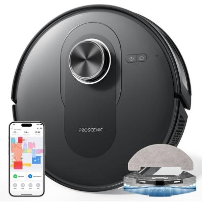 PROSCENIC Aspirateur Robot Q8 - 4200Pa - 200min d'autonomie - Noir