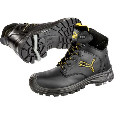 PUMA Chaussures De S&eacute;curit&eacute; Montante  Borneo Black Mid S3 Src - Noir - 46