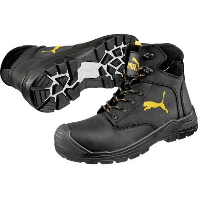 PUMA  630411.44 Borneo Black Chaussures de s&eacute;curit&eacute; Mid S3 HRO SRC Taille 44