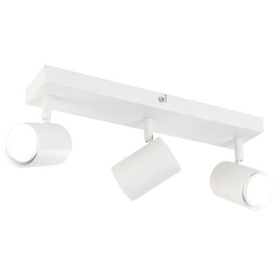 QAZQA Plafonnier intelligent blanc rectangulaire avec 3 Wifi GU10 - Jeana