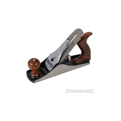 SILVERLINE Rabot &agrave; main n&deg; 4, Fer : 50 x 2 mm, Fer