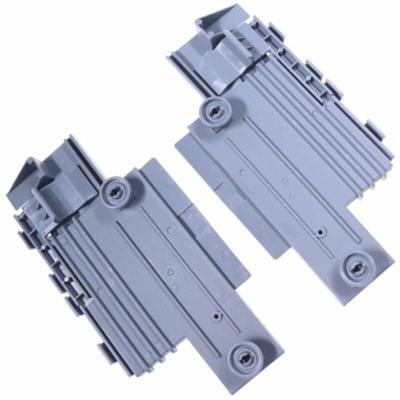 Support gauche de panier superieur reglable pour lave vaisselle