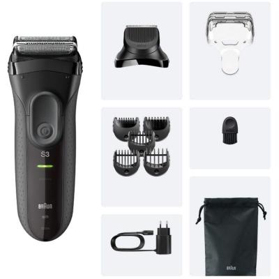 Rasoir &eacute;lectrique rechargeable - Braun - 3000BT
