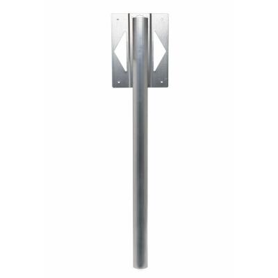RENZ Pied H.116 x l.33 x P.5 cm gris - 