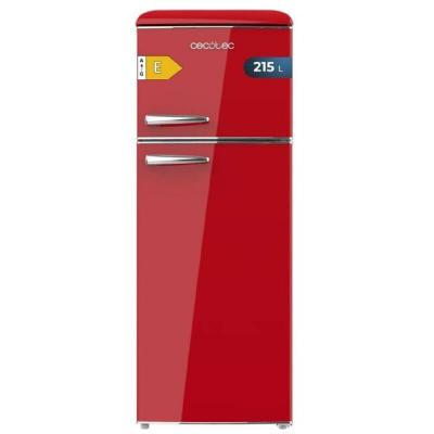CECOTEC  - Retro 2D Origin Red mini r&eacute;frig&eacute;rateur, capacit&eacute; of 85L, classe e, led int&eacute;rieur.