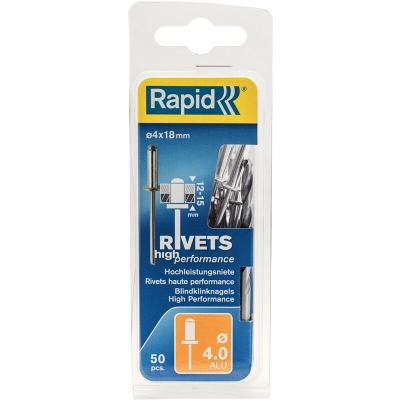 RAPID  Rivets hautes performances 4x18mm en alu