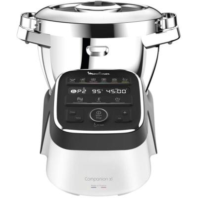 MOULINEX Robot cuiseur multifonctions 4.5l 1550w noir HF809820
