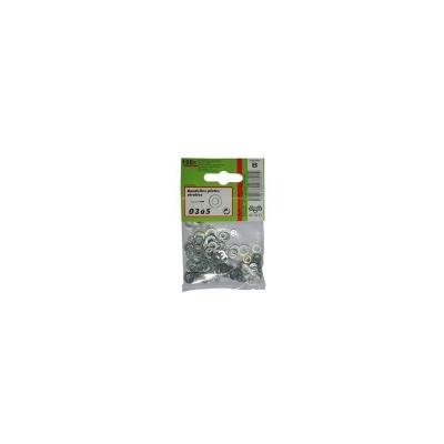 VYNEX Rondelle - plate &eacute;troite - acier zingu&eacute; - D: 5 mm