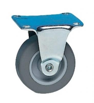 GUITEL  - Roulette minirol d. 50 mm &agrave; platine fixe, hauteur 54 mm