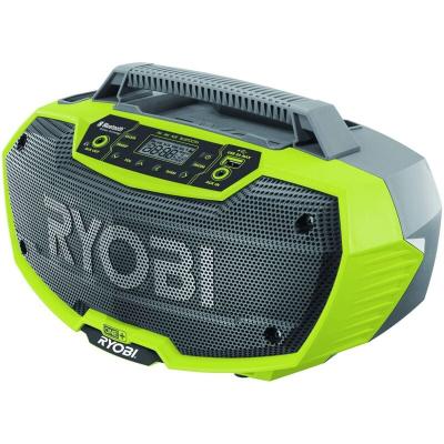 RYOBI  Radio de chantier nu st&eacute;r&eacute;o Bluetooth 18Volts