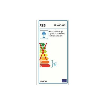 RZB  spot 50 w iP55 7216800931 hV [Classe &eacute;nerg&eacute;tique A]