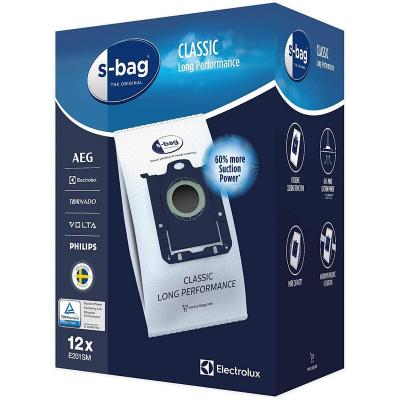 ELECTROLUX S-bag clas e201sm long performance x12 pour aspirateur  - philips - aeg - volta - tornado