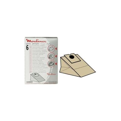 MOULINEX Lot 6 sacs + filtre boogy principio gimini aspirateur a26b09
