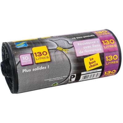 PUBLI EMBAL Elbe - 3434034846308 sac poubelle 130L X10, incolore, taille unique