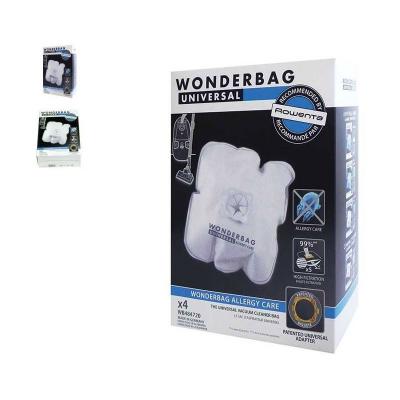 ROWENTA Boite de 4 sacs microfibres universels Aspirateur WB484720 
