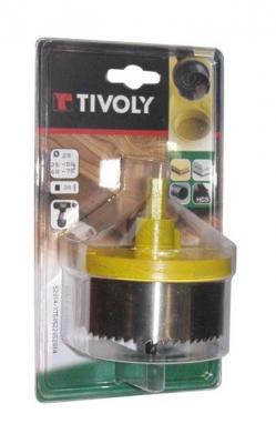 TIVOLY Scie cloche 5 lames - 28 &agrave; 75 mm - 
