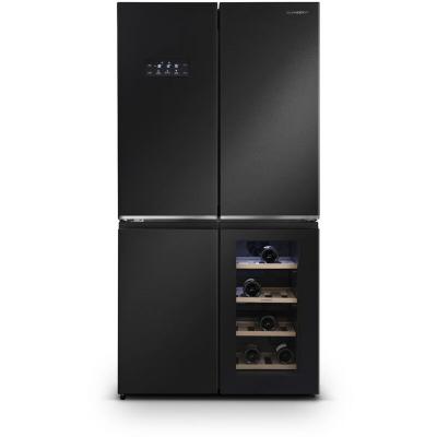 SCHNEIDER R&eacute;frig&eacute;rateur multi-portes 606 L  SCMDCV605NFDAX avec compartiment cave a vin