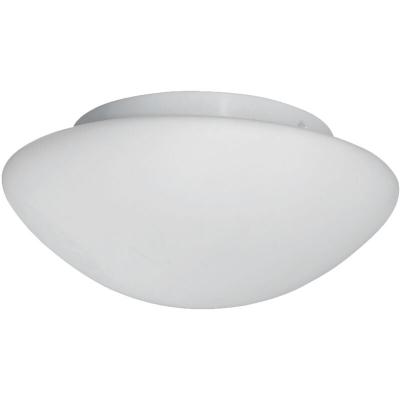 SEARCHLIGHT Plafonnier 35cm blanc, verre opale