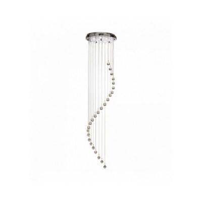 SEARCHLIGHT Suspension Hallway avec pendentif cristal, 180&nbsp;cm