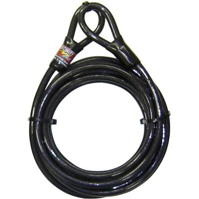 SECURITY PLUS Antivol pour v&eacute;lo, accessoire pour v&eacute;lo  lk 500 - noir