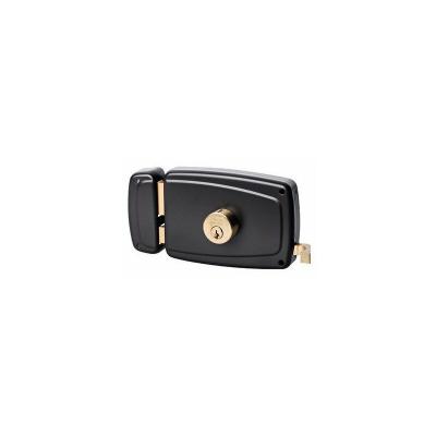 VACHETTE Serrure en applique , axe 70 mm, &agrave; tirage, ouverture &agrave; gauche