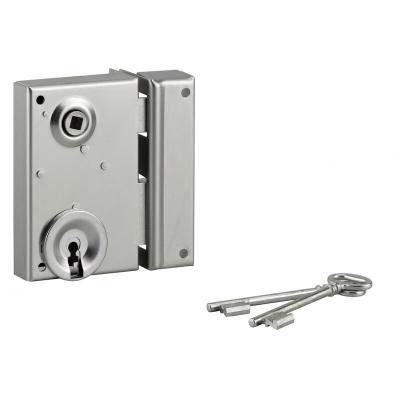 THIRARD Serrure en applique PDT 1/2 tour zingu&acute;e 70 x 110 mm D 130 
