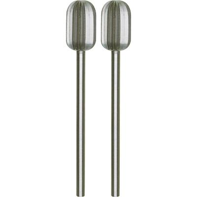 PROXXON Embout de fraise en acier wolfram-vanadium - Ovale &Oslash; 8 mm - 2 pcs