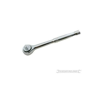 SILVERLINE  245040 Cl&eacute; &agrave; cliquet Carr&eacute; 1/4"" - Lg. 150 mm