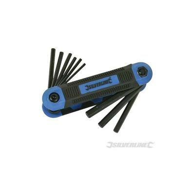 SILVERLINE  763580 Monture de 9 cl&eacute;s m&acirc;les imp&eacute;riales Expert 5/64"" - 1/4