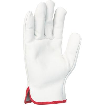 SINGER Paire de gants tout fleur de bovin - Coloris naturel - Serrage &eacute;lastique - Taille 10 - 56GN10 - 