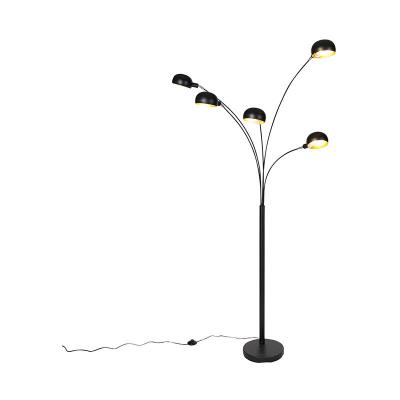 QAZQA  led lampadaires sixties fl - noir - design - longueur 1000mm