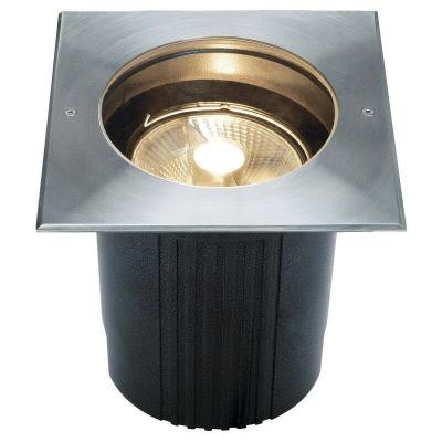 SLV Dasar 215 es111 encastr&eacute; de sol, carr&eacute;, inox 316, max. 75w, ip67