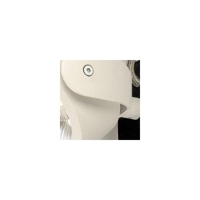 SLV Kalu led 1 applique plafonnier, blanc noir, led 17w, 3000k, 60&deg;